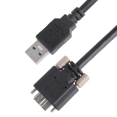 China Cor preta 5gbps Usb 3.0 para Usb Micro B Comprimento do cabo de carregamento Personalizar Rohs à venda