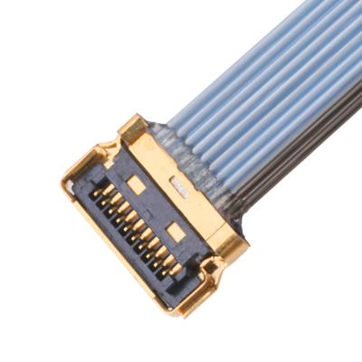 Cina LVDS CABLE 10P 0.35mm Pitch 20857-010T-01 CABLE ASSEMBLY FOR WIRE PLUG micro cavo coassiale in vendita