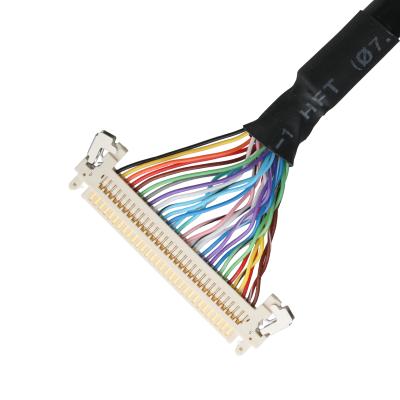 China LCD Cable JAE FI-X30HL Display Screen Motherboard Cable Connector UL20276 AWG30 with Braid and UL Label for sale