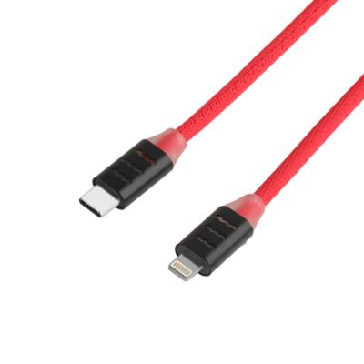 Chine Cable USB C à la foudre pour la recharge rapide des téléphones Samsung et Apple OEM / ODM à vendre