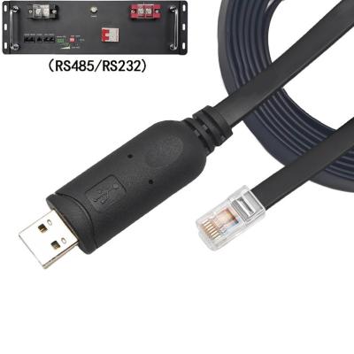 中国 USB-A から RS485 RJ45 シリアルケーブル 8P8C RS485 通信設定デバッグラインと互換性 販売のため