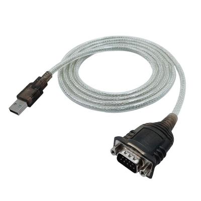 China PL2303GT RS232 cable serie USB a DB9 pin macho COM cable USB serie soporta OEM / ODM en venta