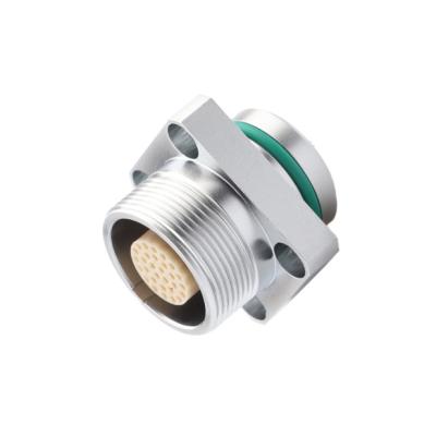 中国 Waterproof Connector B Series ZX 30Pin Female Socket Industrial Grade Medical Aviation Survey Military Special Connector 販売のため