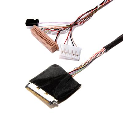 China 30 Pin Lcd Lvds Cable 20345 040t Lvds a Edp Conector de visualización de lvds por cable en venta