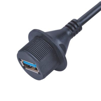 China Cabo impermeável masculino do conector do conjunto de cabo Usb3.0 Usb3.0-Wf09stsp Isobus à venda