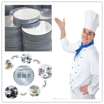 China Grueso aleación 1100 de 0.5m m a de 2.5m m 1060 1050 discos de aluminio con la embutición profunda para los Cookwares en venta