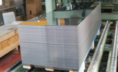 China Heat Shield Polished Thin Aluminium Sheet By Continuous Casting 1100 1050 1060 3003  5052 6061 for sale