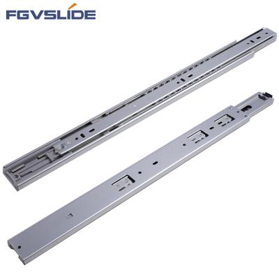 China 40mm Drawer Channel Ball Bearing DTC Furniture Cabinet Hardware Accessories Modern Full Extension Rail Telescopic Slide for sale