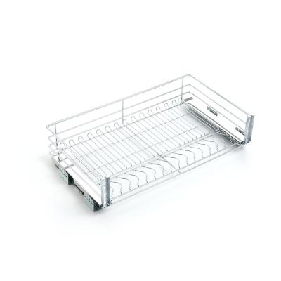 China Undermount Wire Basket Sliding Storage Cabinet And Kitchen Organizers Pull Out Basket For Wire Drawer for sale