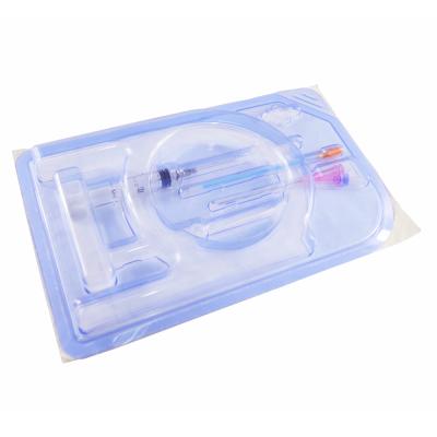 China Medical Use ISO 13485 Medical Packaging For Sterile Injection Syringe Blister for sale