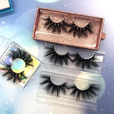 China Full Strip Mink Lashes Fluffy Mink Eyelashes Soft Private Label False Eyelashes Wholesale Crisscross Eyelashes 5DMink for sale