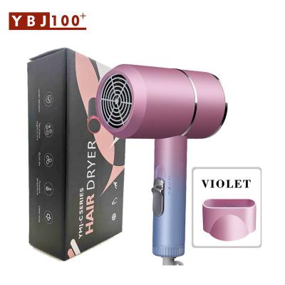 China Mini 1500W/1000W Hot Air Cylinder Home Travel Ionic Electric Hair Dryer Hot And Cold Wind Low Noise Hair Dryer for sale