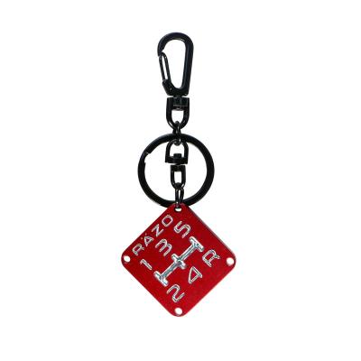 China Car Accessories Factory Supply Automobile Shift Promotion Gift Numeral Key Chain Key Chain for sale