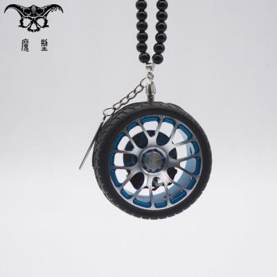 China Wholesale Eco-Friendly Wheel Refit Car Promotional Gift Air Freshener Hanging Car Freshener For New Energy Vehicle Accessories Hanging Air Scent Diffuser for sale