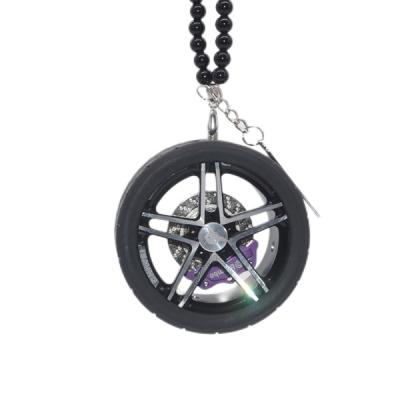 China China-chic New Car Interior Accessories Car Wheel Air Freshener Pearl Chain Pendant for sale