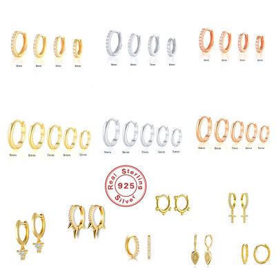 China Fashion Cute Mixed Batch Factory Price Korean Version Accessories Gold Plated Korean Earrings For Girls for sale