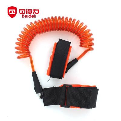 China High Quality PVC+Webbing Baby Child Anti Lost Wrist Link Safety Strap Harness Kids Anti-lost Rope 10-JC662/JC663 for sale