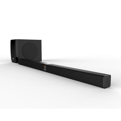 China samtromic wireless system 2.1 channel sound bar speaker,flat screen tv surround soundbar -sound bar tv speaker for sale