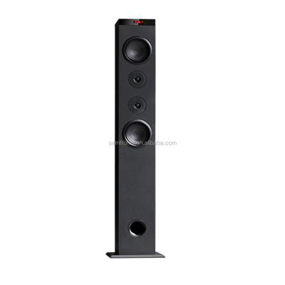 China Samtronic Wireless System Wireless Wood Surround - Home Theater Sound System BT Sit Tower Speaker T9 for sale