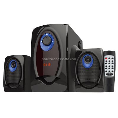 China Factory supply multimedia wireless speaker wireless samtronic with fm radio and usb mp3 player for PC for sale