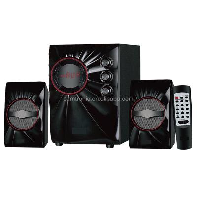 China New Samtronic Multimedia 2.1ch Wireless Active Woofer Speaker With Wireless Home Theater System For PC HS-8221 for sale