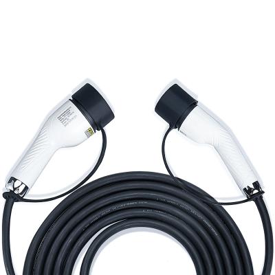 China type2 32A to type - 2 single phase electric vehicle charging cable 10m NT-SQ-T2-T2-32A-10M for sale