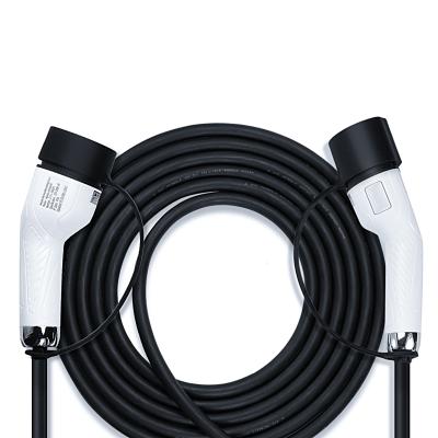 China EV/ Electric Vehicle Charging Cable | Type - 2 to Type - 2 | 32 amps (7.2kW) | 5 meters NT-SQ-T2-T2-32A-5M-R for sale