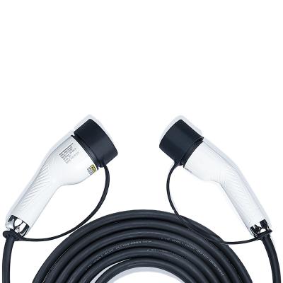 China CE, TUV Approved 32A 5M EV Charger Cable Type 2 - T 2 - IEC 62196-2 Car Charger Cable 7.6KW NT-SQ-T 2 AC 32 for sale