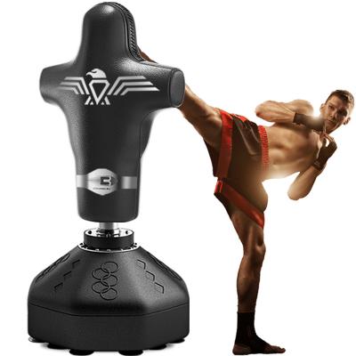 China Martial Arts Boxing Silicone Humanoid Boxing Sandbag Vertical Hou Shaped Human Sandbag for sale