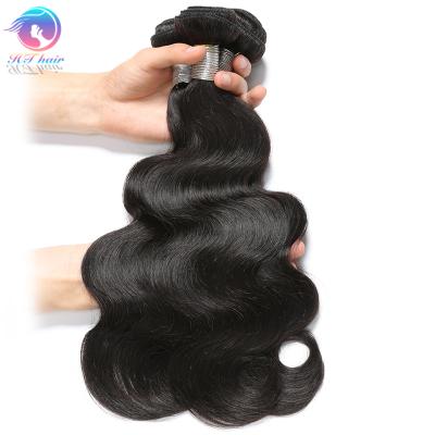 China Body Wave Hair Bundles Body Wave Hair Extension 100% Natural Raw Unprocessed Virgin Indian Hair Temple Indian Hair for sale