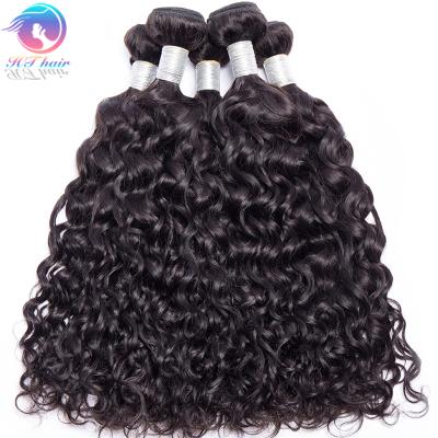 China Cheap Colored Men Wet And Wavy Peruvian Virgin Hair Unprocessed Virgin Hair Bundle Water Wave Mix Color Body Parrucche Lace Front Wigs for sale