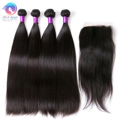 China Straight Raw Peruvian Virgin Hair Bundles 100% Peruvian Remy Human Hair, Raw Grade 10a Unprocessed Virgin Peruvian Hair, Straight Raw Peruvian Virgin Hair Bundles for sale