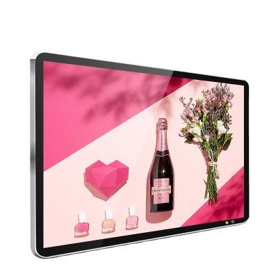 China Indoor 55 inch Wall Mounted Lcd Indoor Ad Digital Signage Display with Android & Window OS for Advertising Info Broadcast for sale