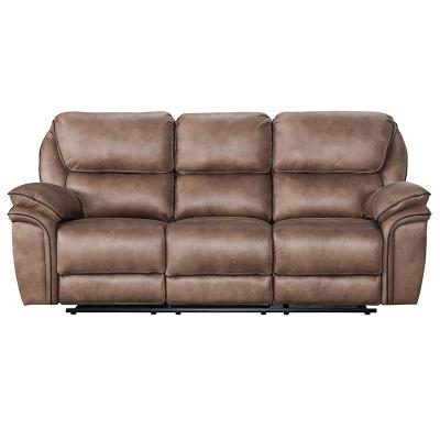 China COMFORTABLE HOME SOFA RECLINER MOTION LIVING ROOM FURNITURE EXTENDED AIR FABRIC EXTENDED LEATHER FABRIC for sale