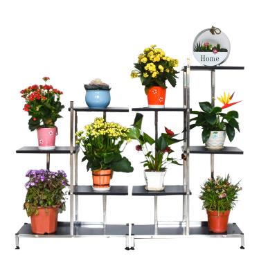 China Modern Modern Flower Stand Green Plant Stand Steel Rack for sale