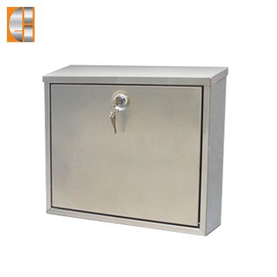 China American Wall Mounted Vintage Stainless Steel Mail Letter Box Wall Mounted for sale