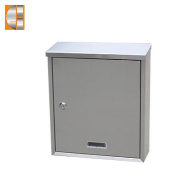 China Modern Design Wall Mounted Galvanized Sheet Letter Box With Lock And Key for sale