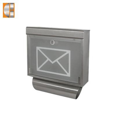 China Large Wall Mounted Outdoor Lockable Metal Safe Mailbox For Home for sale