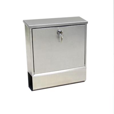 China Wall Mounted Commercial Wall Mount Large Capacity Stainless Steel Lockable Mailbox for sale