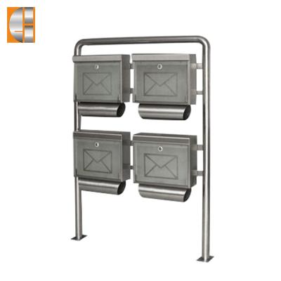 China Freestanding Mailbox Modern Outdoor Freestanding Mailbox for sale