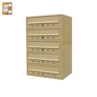 China Freestabding Locking Safe Galvanized Steel Cover Metal Mailbox for sale