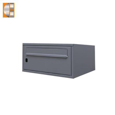 China Wall Mounted Security Vertical Wall Mount Mailbox With Lock And Key For Home for sale