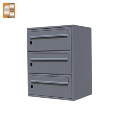 China Freestabding Le-Door Locking Steel Waterproof Mailbox For Mail Depositing for sale