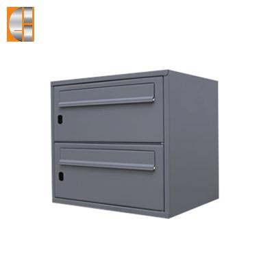 China Wall Mounted Apartment Building Wall Mount Locking Residential Mailbox for sale