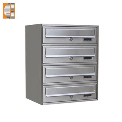 China Customization Residential Apartment Mailbox Wall Mounted With Lock Made In China for sale