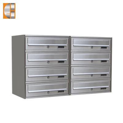 China Wall Mounted Made Of 6 Ply Stainless Steel Mail Letter Box for sale