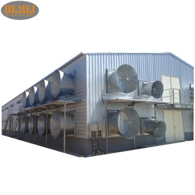 China Commercial Chicken Feeding Automatic Chicken Layers Farm Poultry Broiler Farming Farm Equipment Chicken House for 10000 Chickens for sale