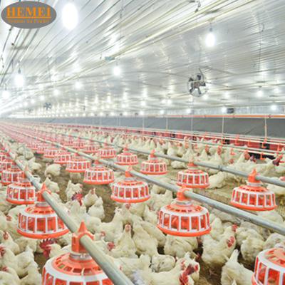 China Savings Multiplying Cost Automatic Feeder For Chicken Poultry Farm Equipment Floor Broiler Pan Feeding System For Broiler Feeder for sale