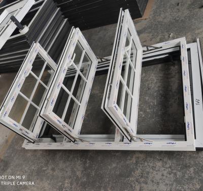 China Ouwards Opening Screen 2020 New Modern Folding Models / Inward French UPVC Casement Window Grill Design for sale