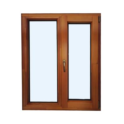 China Magnetic French Aluminum Clad Wood Screen Window Aluminum Windows With Wood Clad for sale